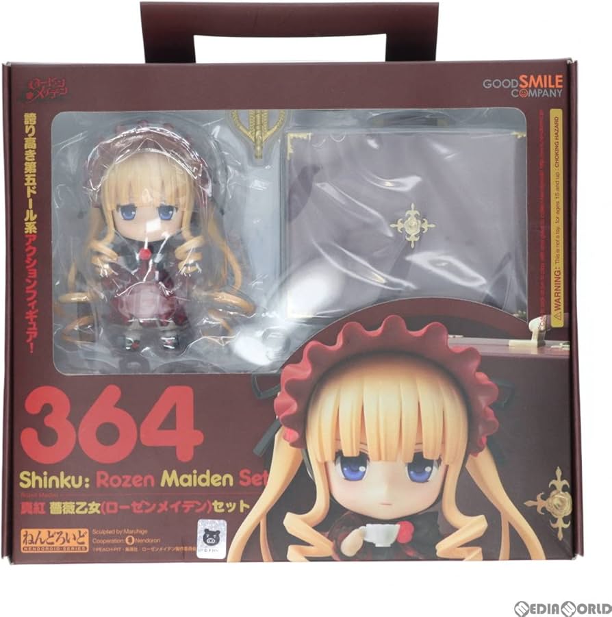 364　真紅　薔薇乙女　ローゼンメイデン　ねんどろいど Amazon.co.jp: ねんどろいど 364 真紅 薔薇乙女(しんく ローゼン